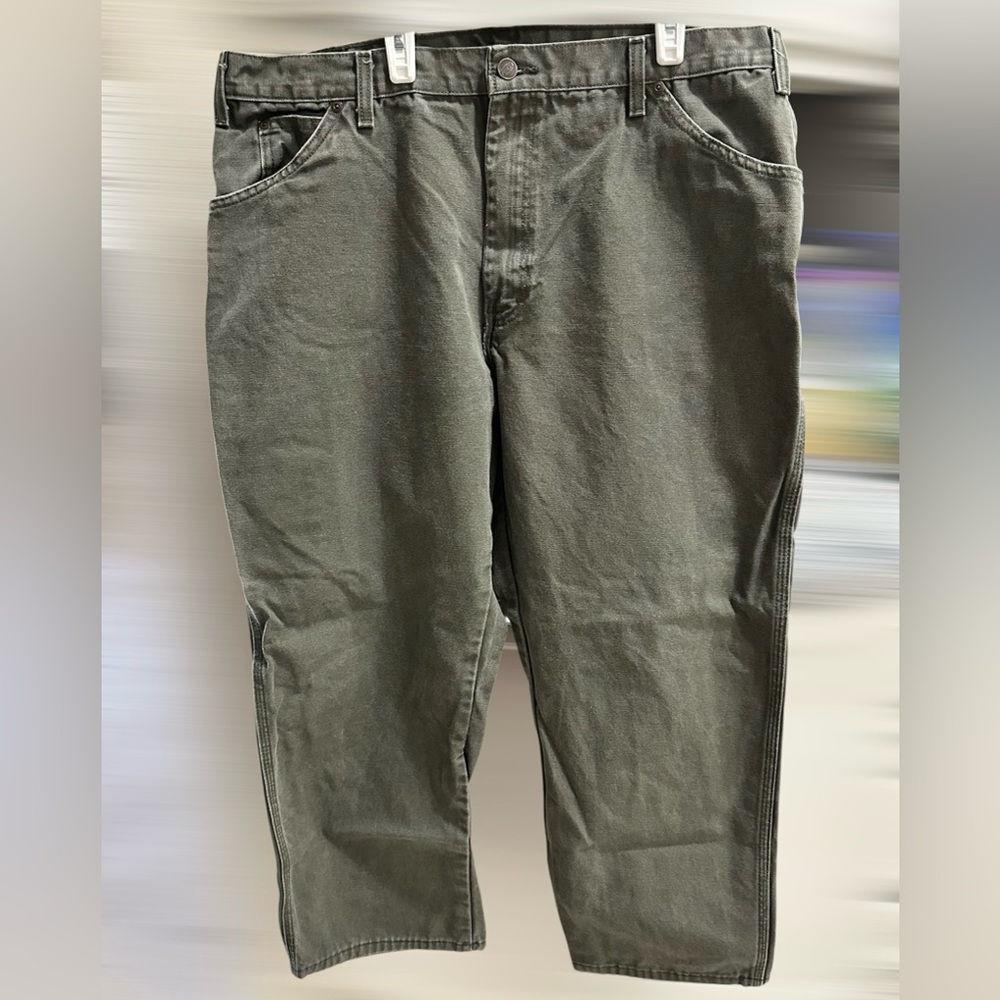 Dickies Moss Green Mens Carpenter Pants